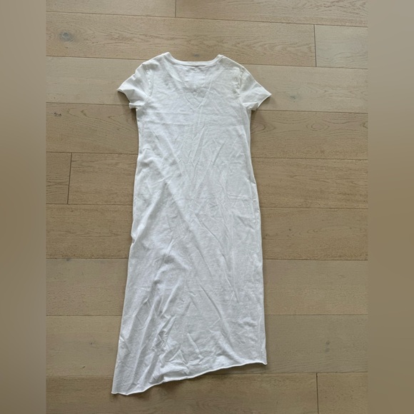 FRANK & EILEEN // The Perfect Tee white maxi Dress XS - Picture 4 of 6